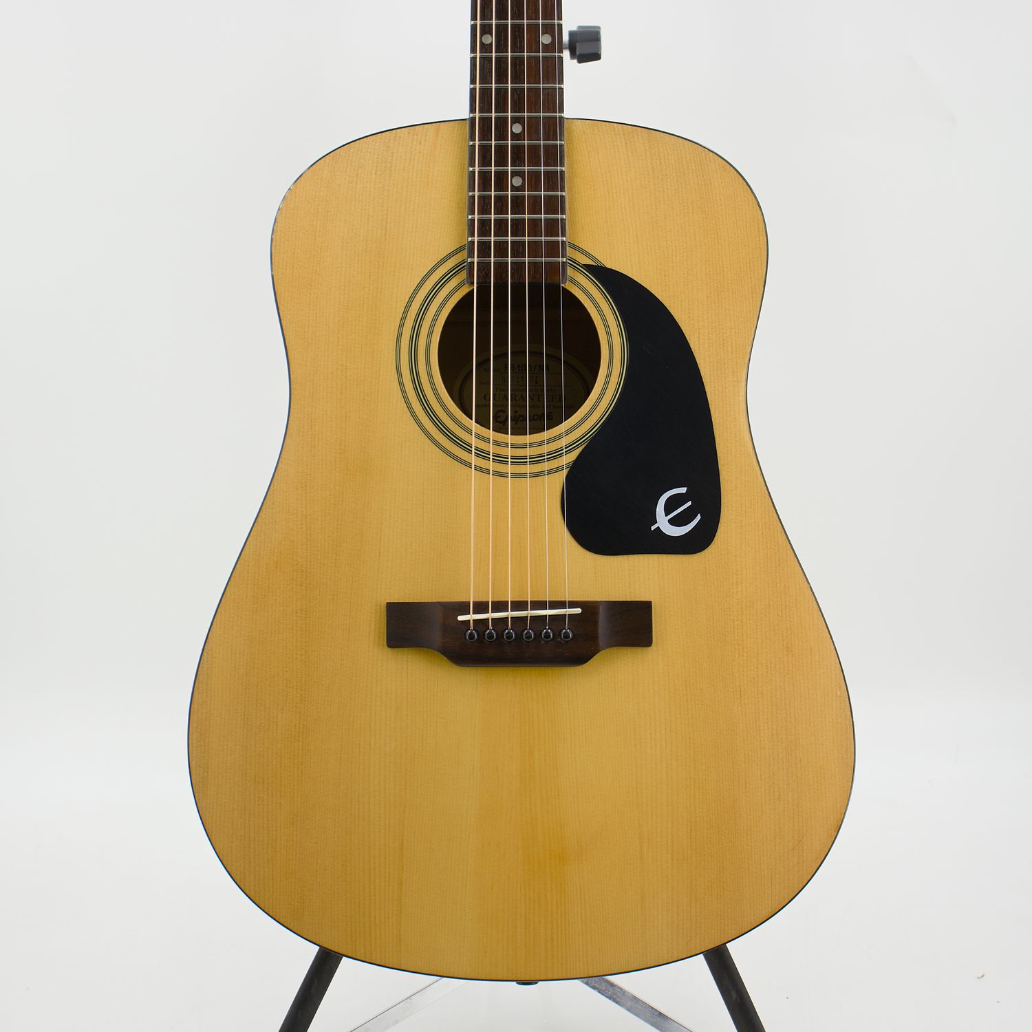 Used Epiphone PR-100 Natural Dreadnought Acoustic Guitar – Very Good Condition