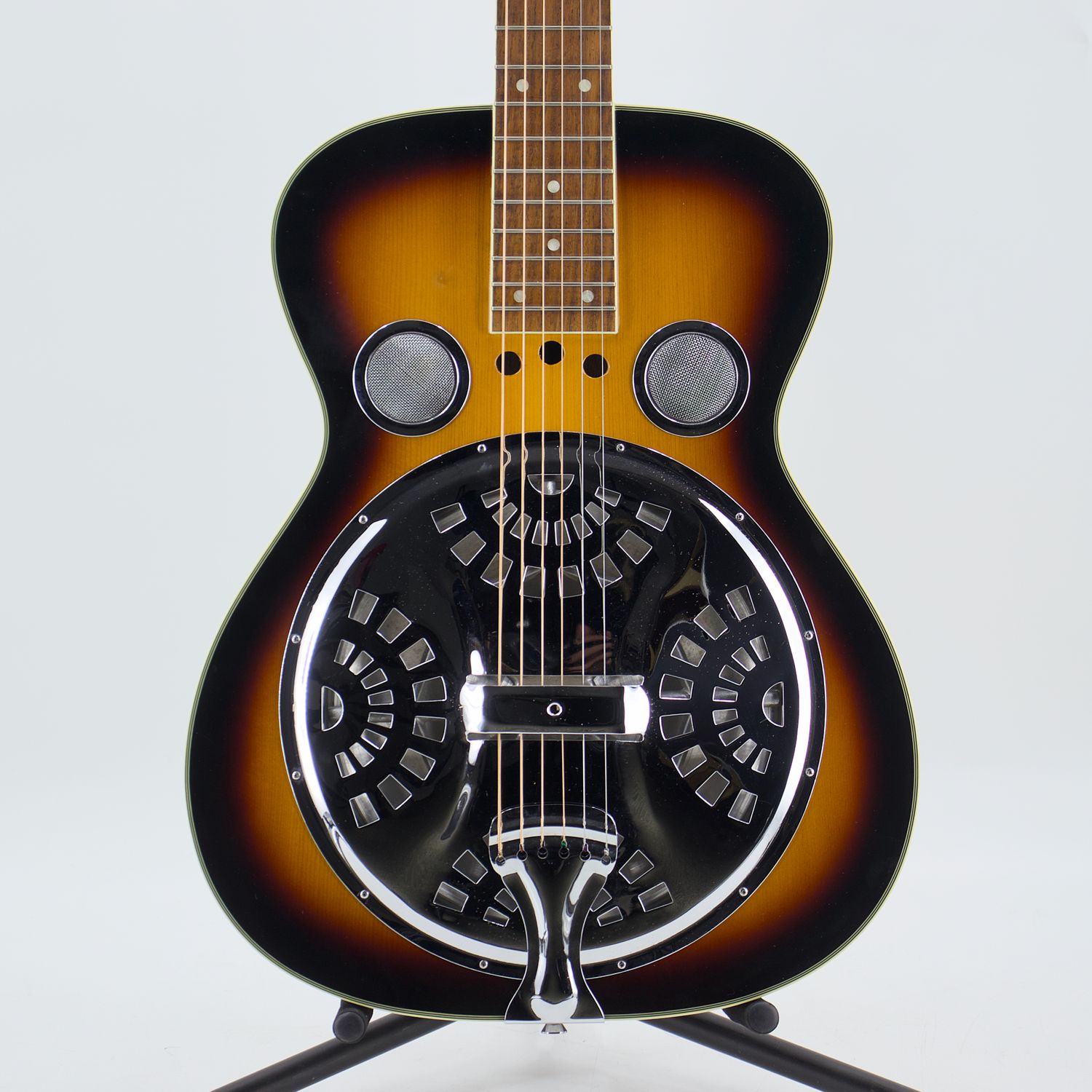 Used Flinthill FHD-60S Sunburst Square Neck Resonator Guitar – Very Good Condition