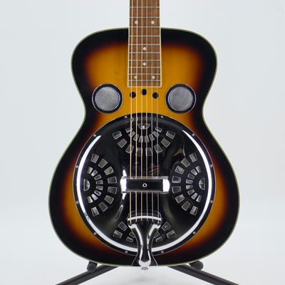 Used Flinthill FHD-60S Sunburst Square Neck Resonator Guitar – Very Good Condition