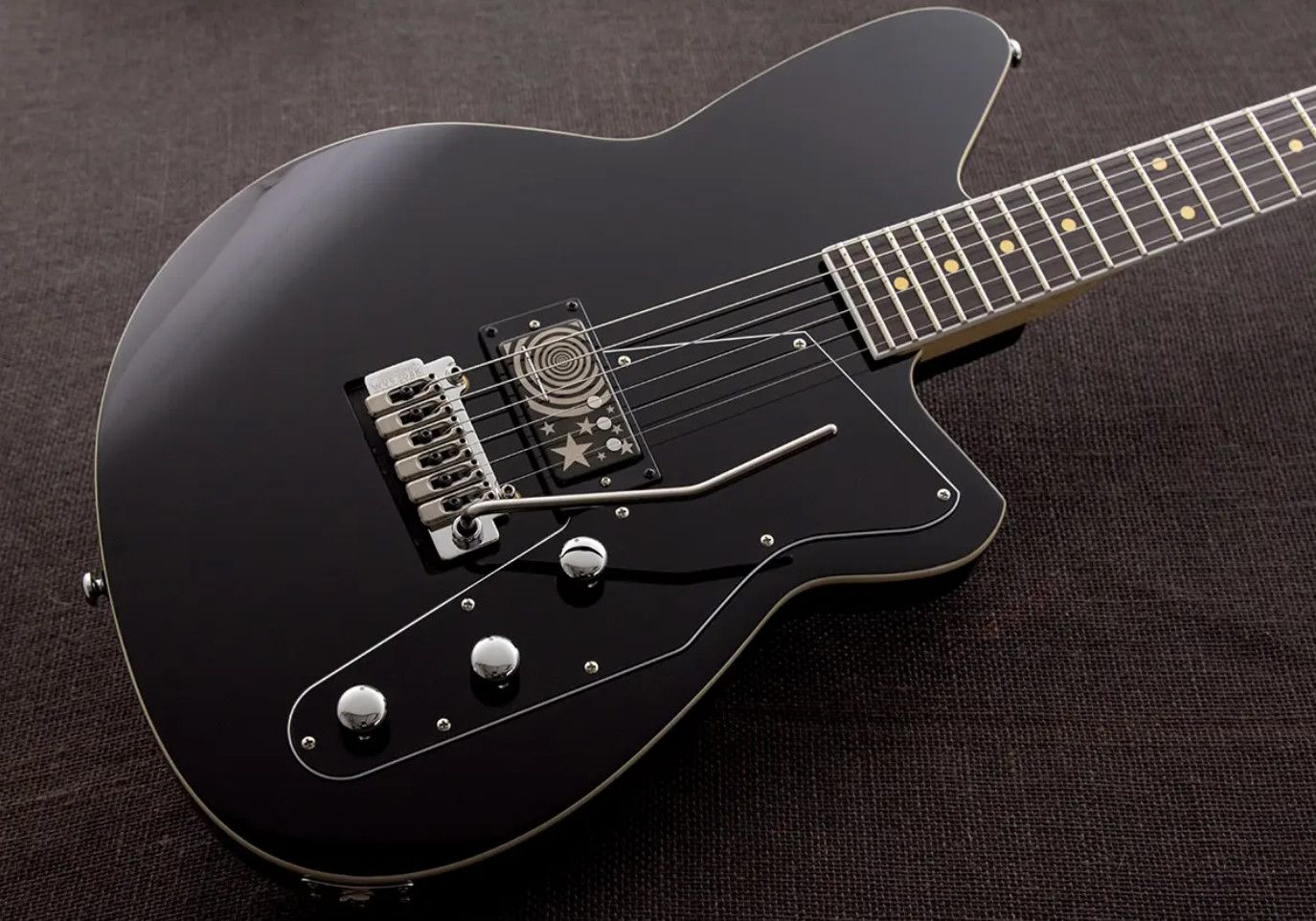 Reverend Ken's Special Electric Guitar in Midnight Black