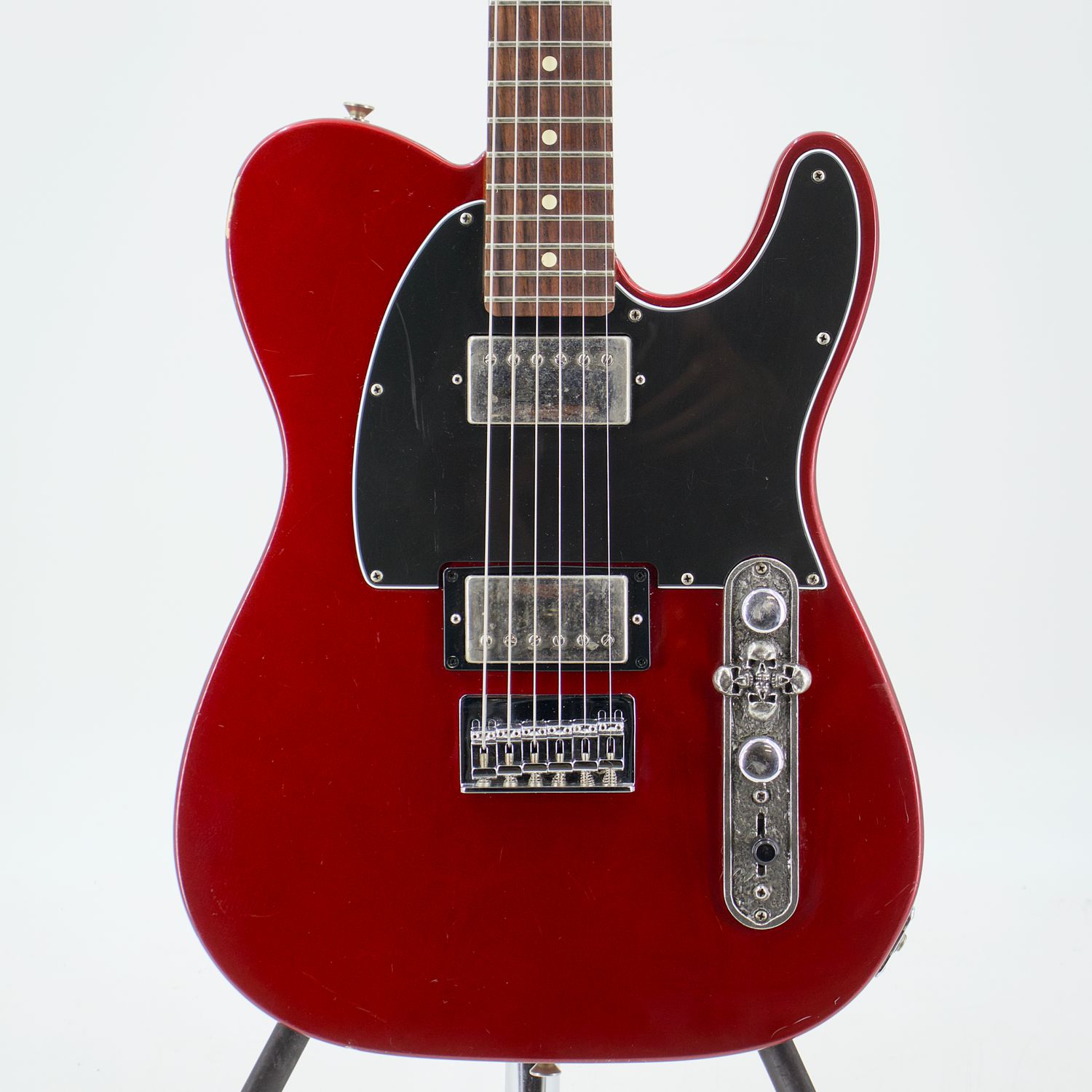 Used Fender Blacktop Telecaster HH Candy Apple Red Electric Guitar w/Rosewood Fingerboard