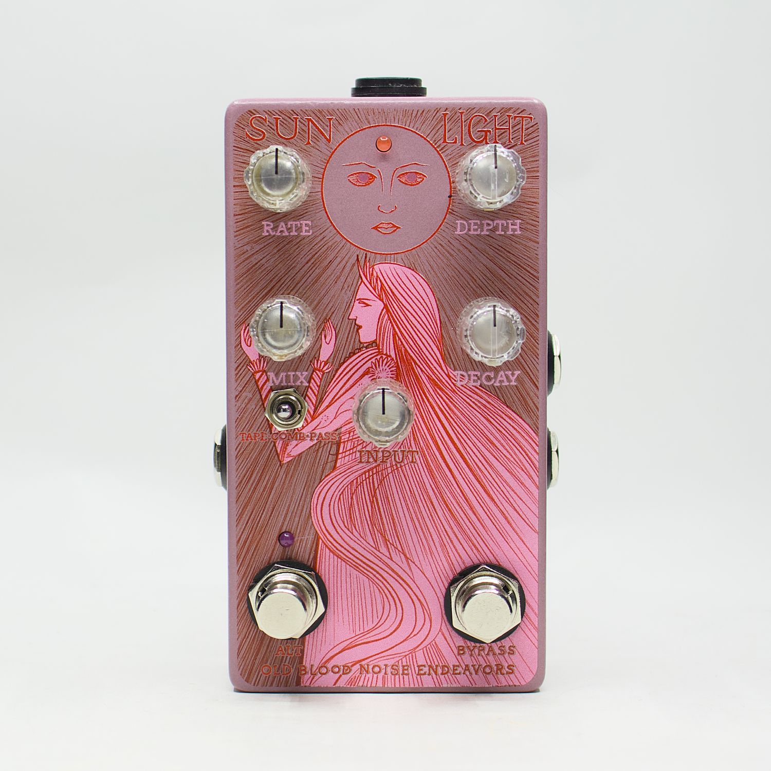 Used Old Blood Noise Endeavors Sunlight Dynamic Reverb Pedal – Very Good Condition