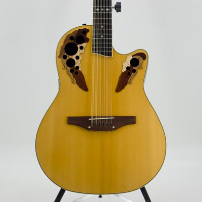 Used Ovation Celebrity CS245 Natural 12-String Acoustic-Electric Guitar w/Case