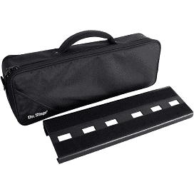 On-Stage GPB2000 Compact Pedalboard with Gig Bag