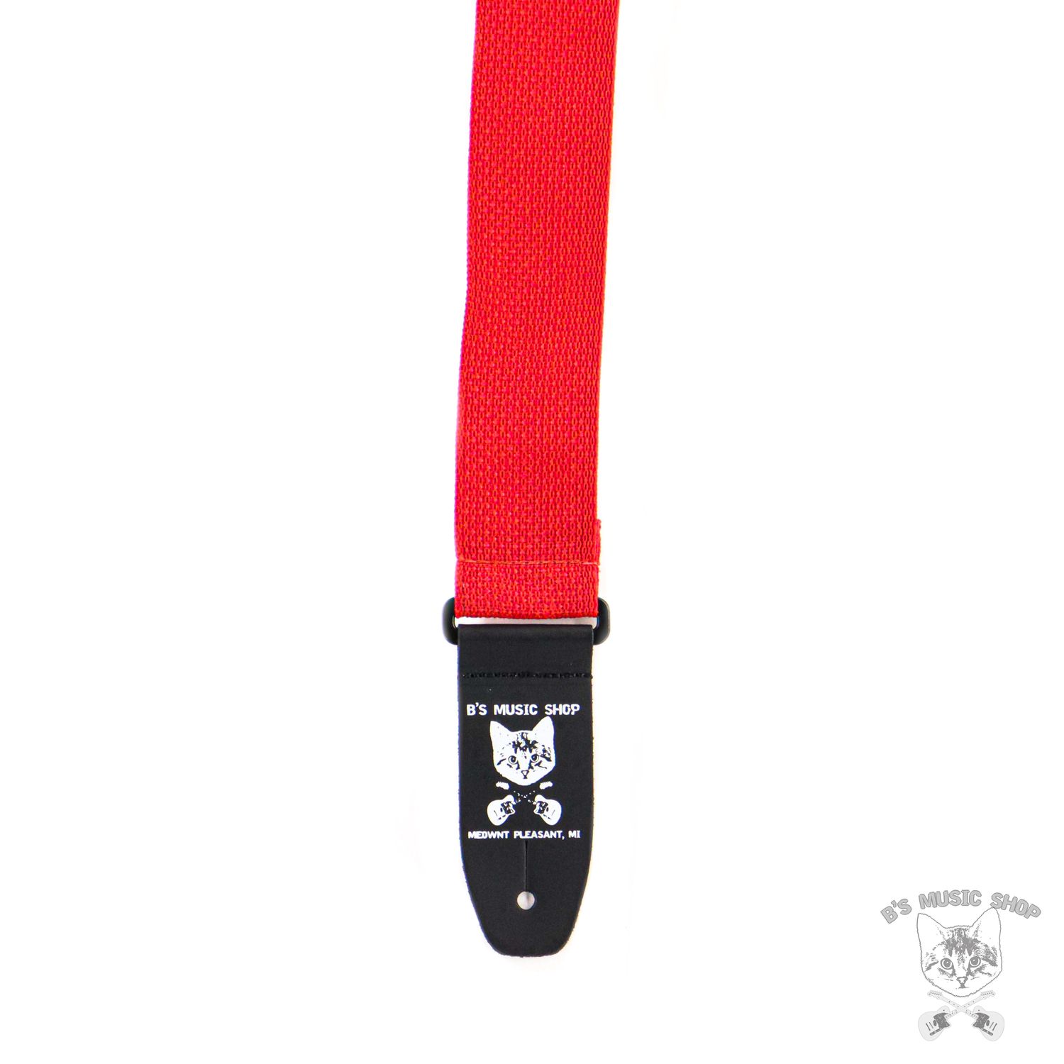 B's Music Shop Guitar Straps, Strap Color: Red