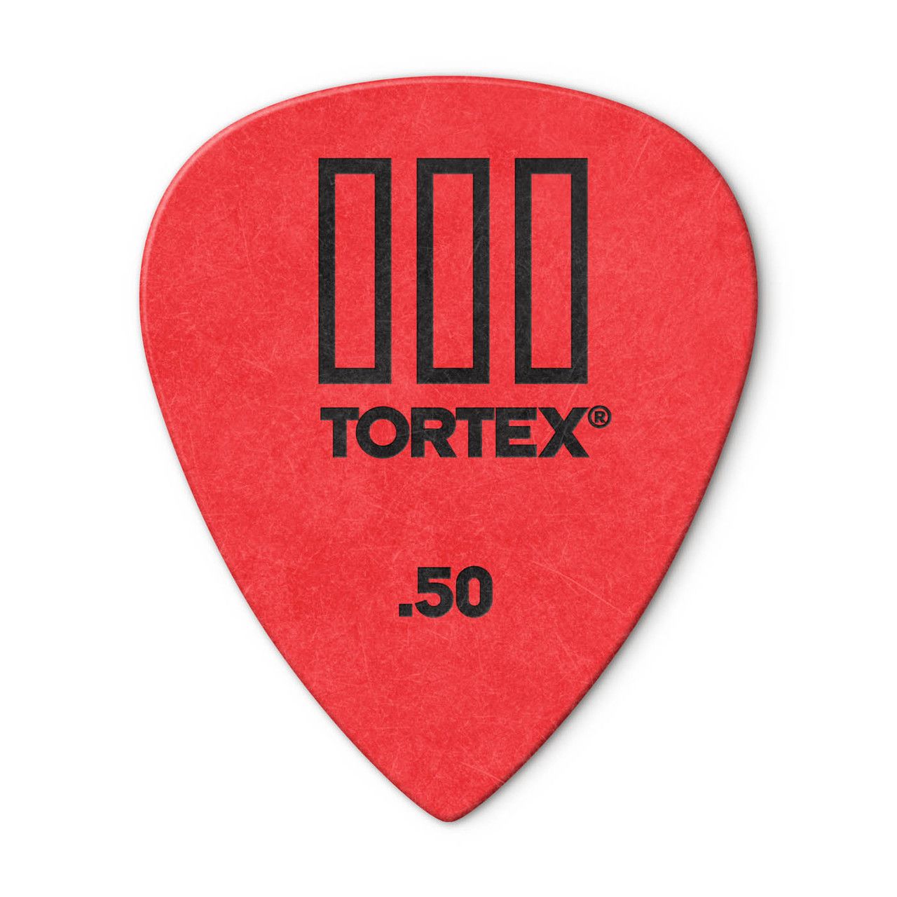 Dunlop Tortex III 12pk Picks, Size: .50mm (Red)