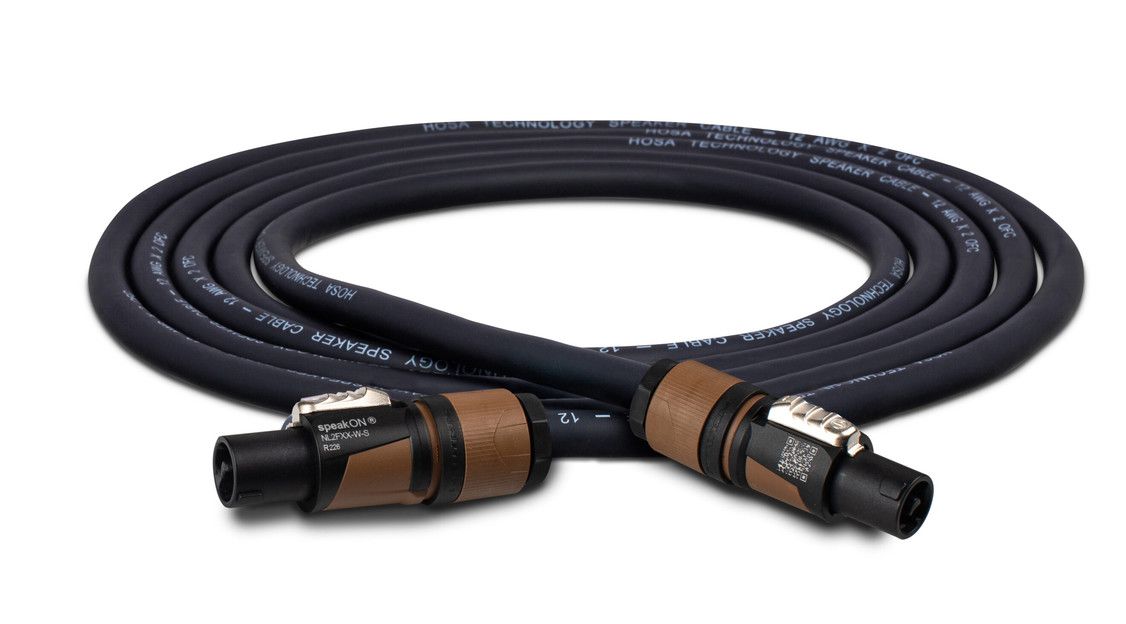 Hosa Edge - Edge Speaker Cable, Neutrik speakON to Same, 25 ft
