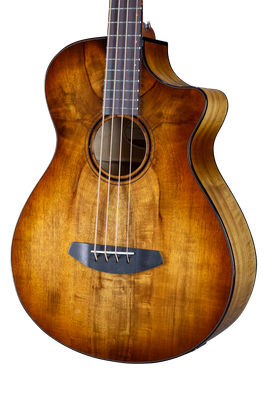 Breedlove Pursuit Exotic S Concerto Amber Bass CE Myrtlewood-Myrtlewood