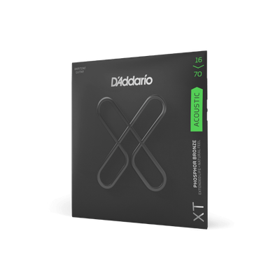 16-70 Medium Baritone, XT Phosphor Bronze Coated Acoustic Guitar Strings