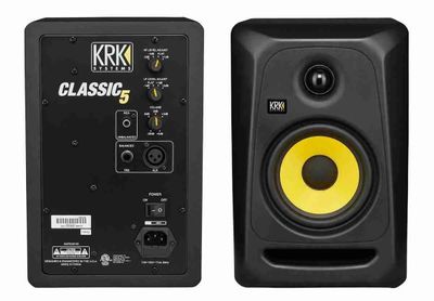 KRK 5" Classic Studio Monitor 120V - Black