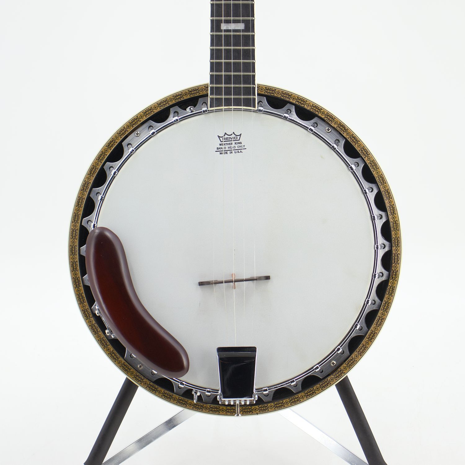 Used AS/IS Generic Chinese Resonator Banjo w/Remo Head