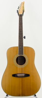 Used AS/IS Ibanez LS380 Natural Acoustic Guitar w/Bird's Eye Maple Back &amp; Sides