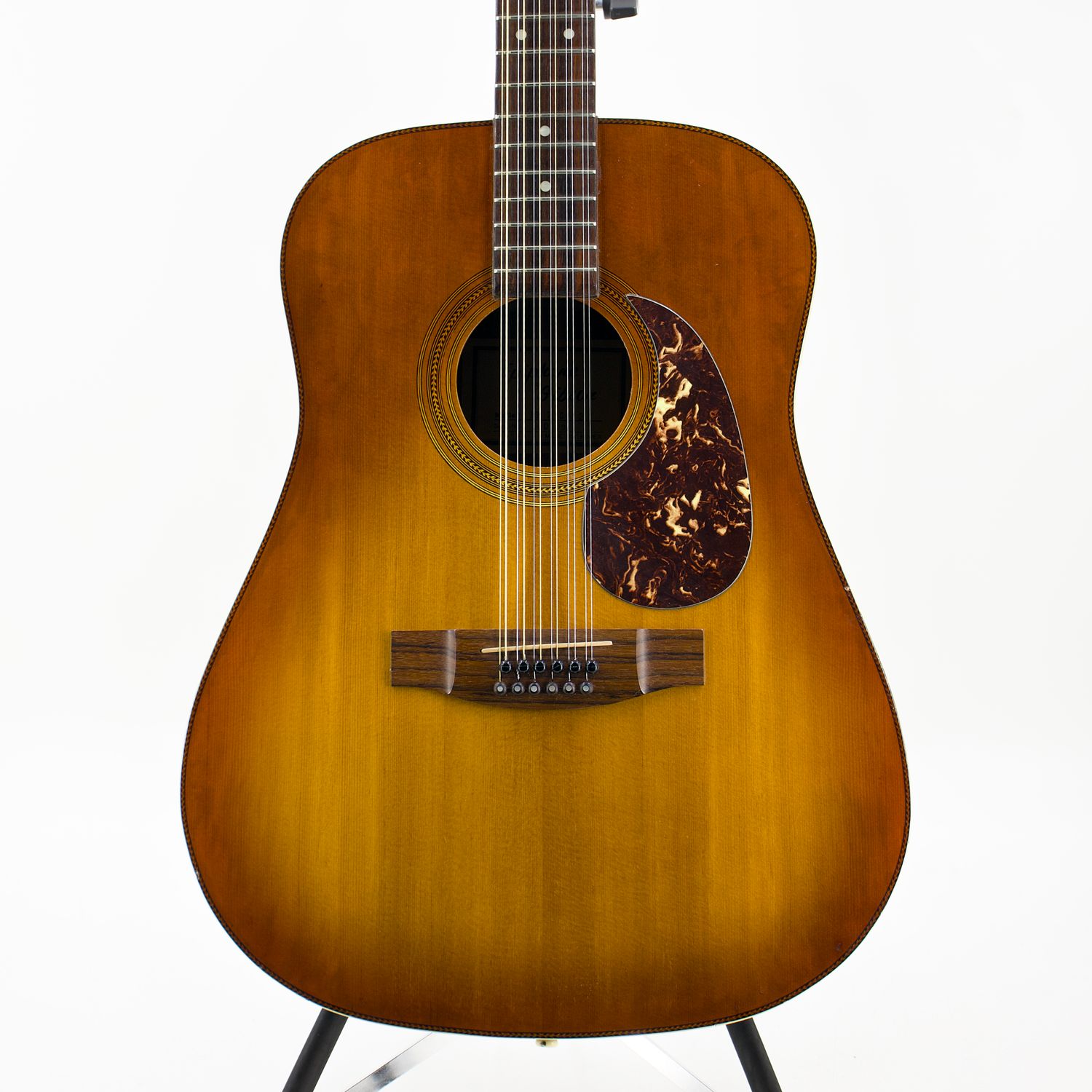 Used AS/IS Epiphone PR-715-12 Antique Sunburst 12-String Acoustic Guitar - Fair Condition