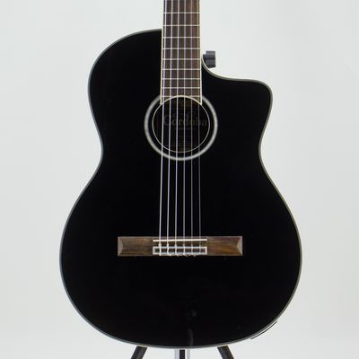 Used Cordoba Fusion 5 Jet Black Acoustic Electric Guitar w/Fishman Electronics – Very Good Condition