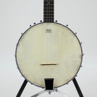 Used Rogue Travel Open-Back Banjo Satin Finish 18-Bracket – Very Good Condition