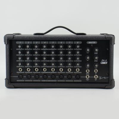 Used Crate PA-8 8-Channel Powered Mixer 150W w/Built-In Reverb Very Good