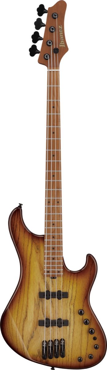 Ibanez MDM 4str Electric Bass w/Bag - Natural Stained Amber Burst