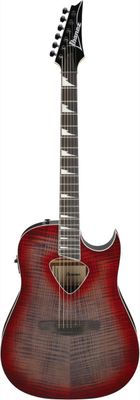 Ibanez ALT50FARDB Altstar Acoustic Guitar in Red Doom Burst High Gloss