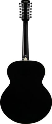 Ibanez AJ7012M1EBK Jumbo Acoustic Guitar in Black High Gloss