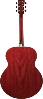 Ibanez AJ70M1EWR Jumbo Acoustic Guitar in Wine Red High Gloss