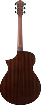 Ibanez AEWC16QATKH AEWC Acoustic Guitar in Transparent Black Sunburst High Gloss Top, Natural High Gloss Back and Sides