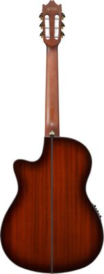Ibanez GA35TCEVLS Thinline Cutaway Classical Acoustic Guitar in Violin Sunburst High Gloss