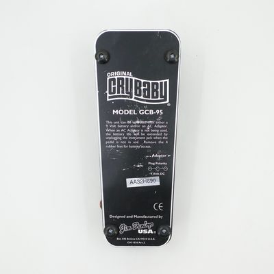 Used Dunlop Cry Baby GCB-95 Wah Pedal (Boost Mod) Very Good