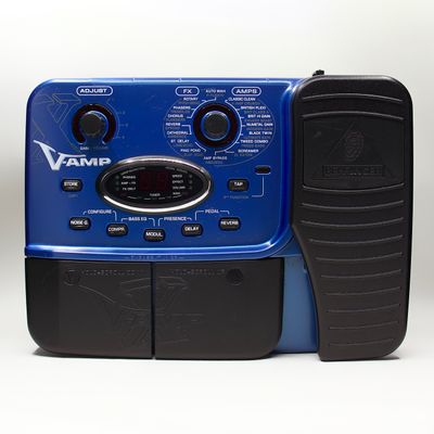 Used Behringer X V-AMP Floor Amp Modeler Multi-Effects w/ Expression Pedal - Very Good