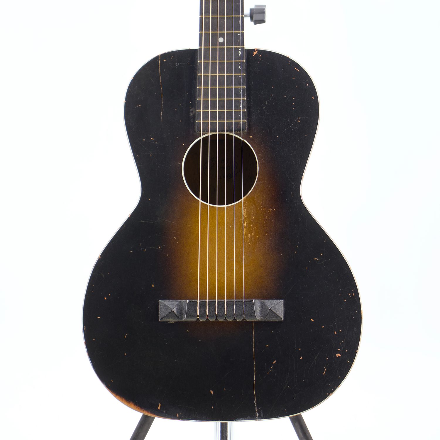 Used Oahu Hawaiian Lap Slide Acoustic Guitar w/Nut Riser - Good Condition