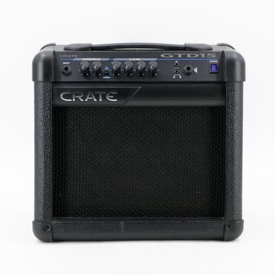 Used Crate GTD15 15-Watt Guitar Combo Amp Very Good w/IEC Power Cable