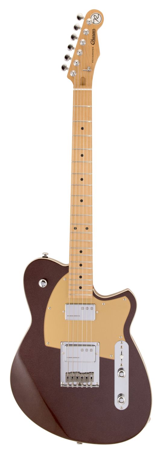 Reverend Charger Cleancut in Metallic Bordeaux