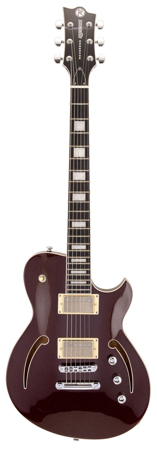 Reverend Roundhouse Air HH in Metallic Bordeaux