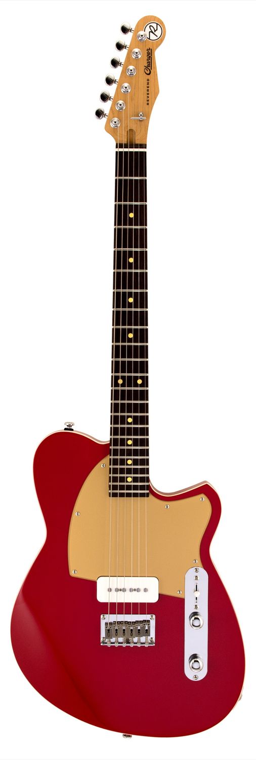 Reverend Charger JR in Metallic Cherry