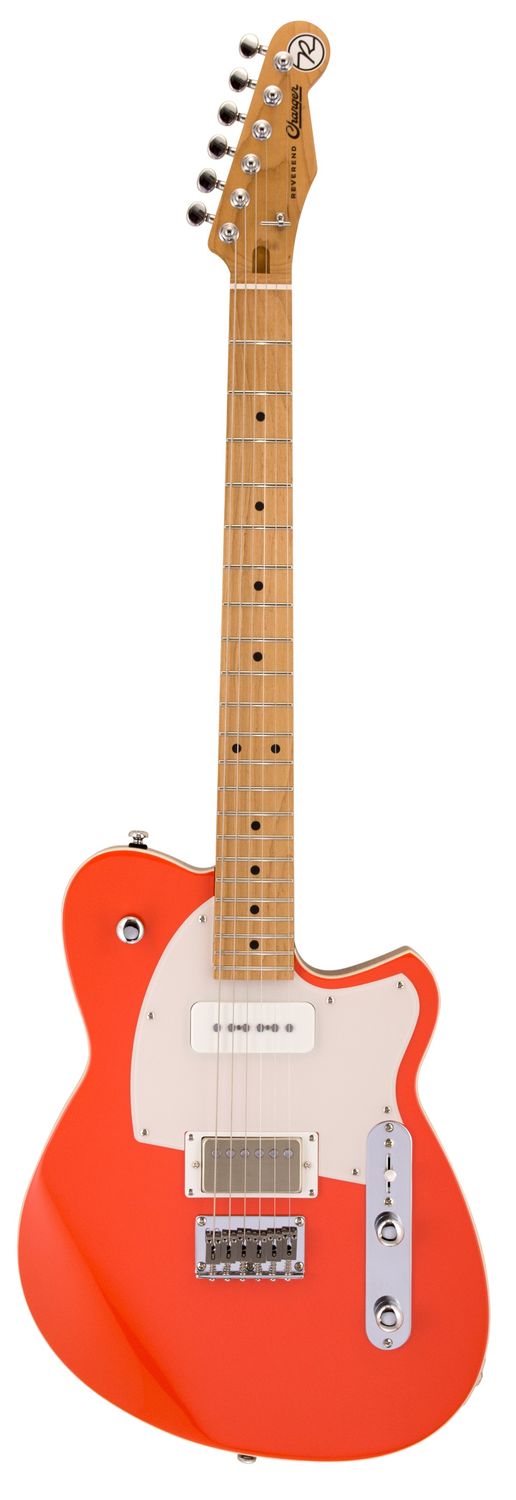 Reverend Charger H90 in Feisty Red