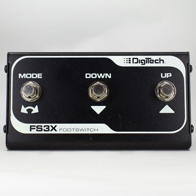 Used DigiTech FS3X 3-Button Footswitch TRS Passive Very Good Condition