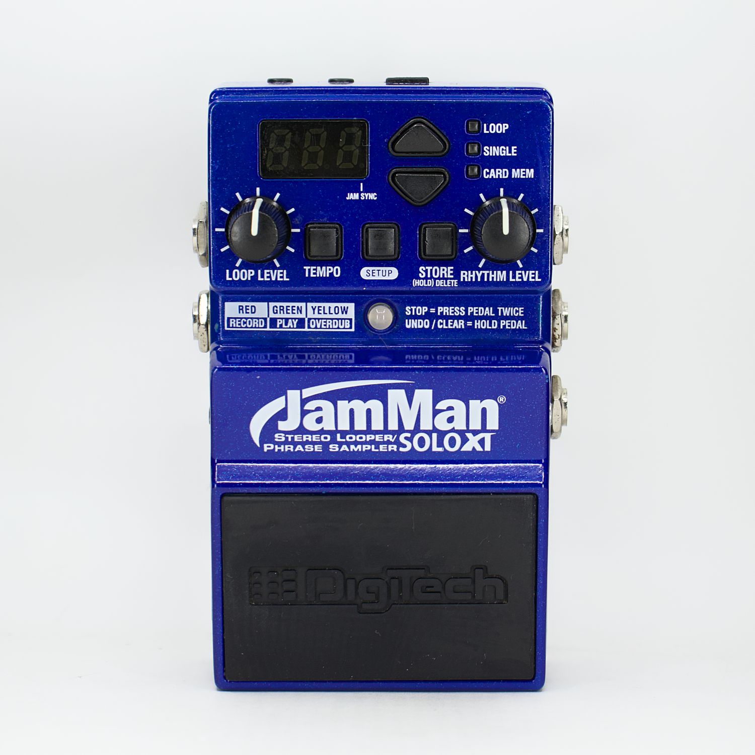 Used DigiTech JamMan Solo XT Stereo Looper Pedal w/Box - Very Good Condition