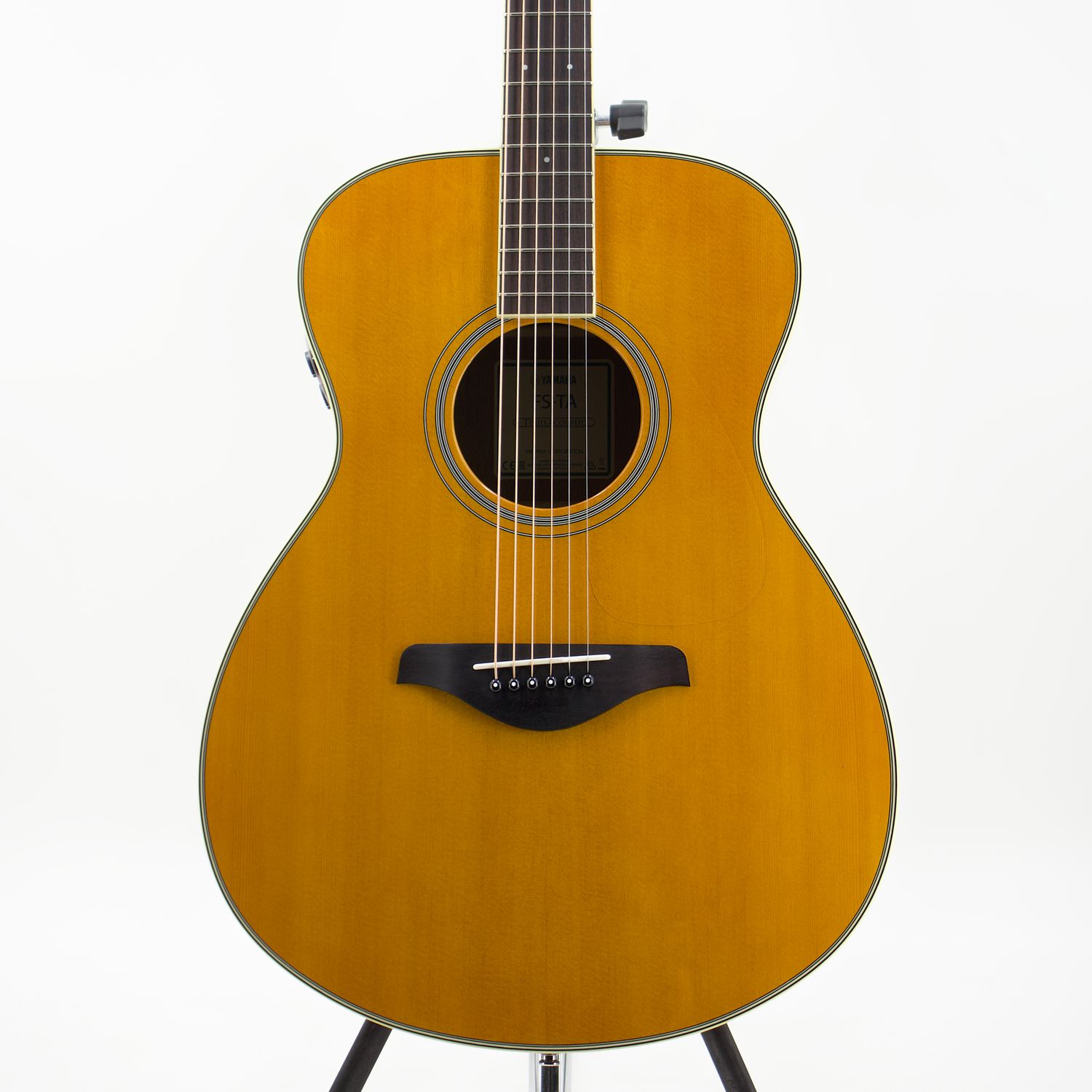 Used Yamaha FS-TA TransAcoustic Vintage Tint Concert Acoustic Guitar - Very Good