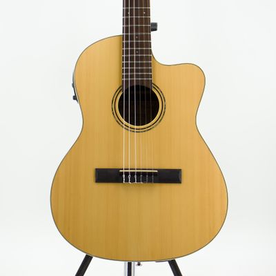 Used Alvarez RC26HCE Natural Gloss Classical Cutaway/Electric Guitar SYS250 Very Good