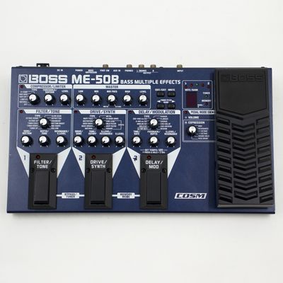 Used BOSS ME-50B Bass Multi-Effects Pedal Very Good Condition