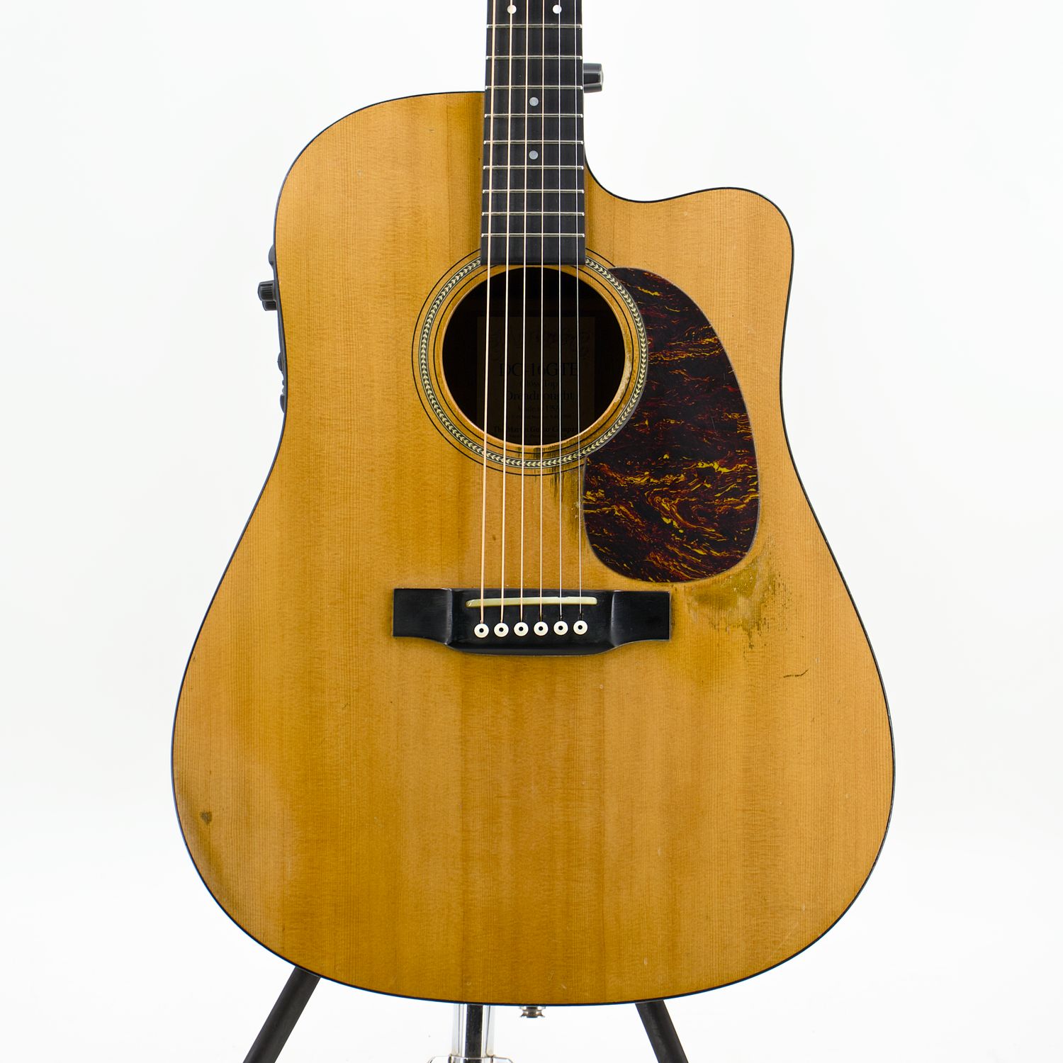Used AS/IS Martin DC-16GTE Natural Acoustic Guitar w/Hard Case