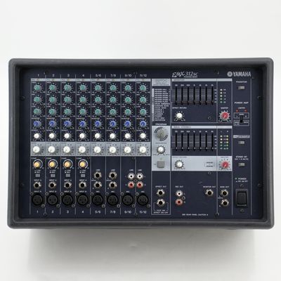 Used Yamaha EMX312SC 12-Channel Powered Mixer Very Good Condition