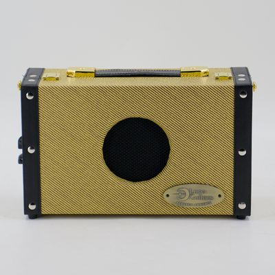 Used Luna UK-5 Tweed 5W Suitcase-Style Ukulele Amp Leather Handle - Very Good