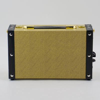 Used Luna UK-5 Tweed 5W Suitcase-Style Ukulele Amp Leather Handle - Very Good