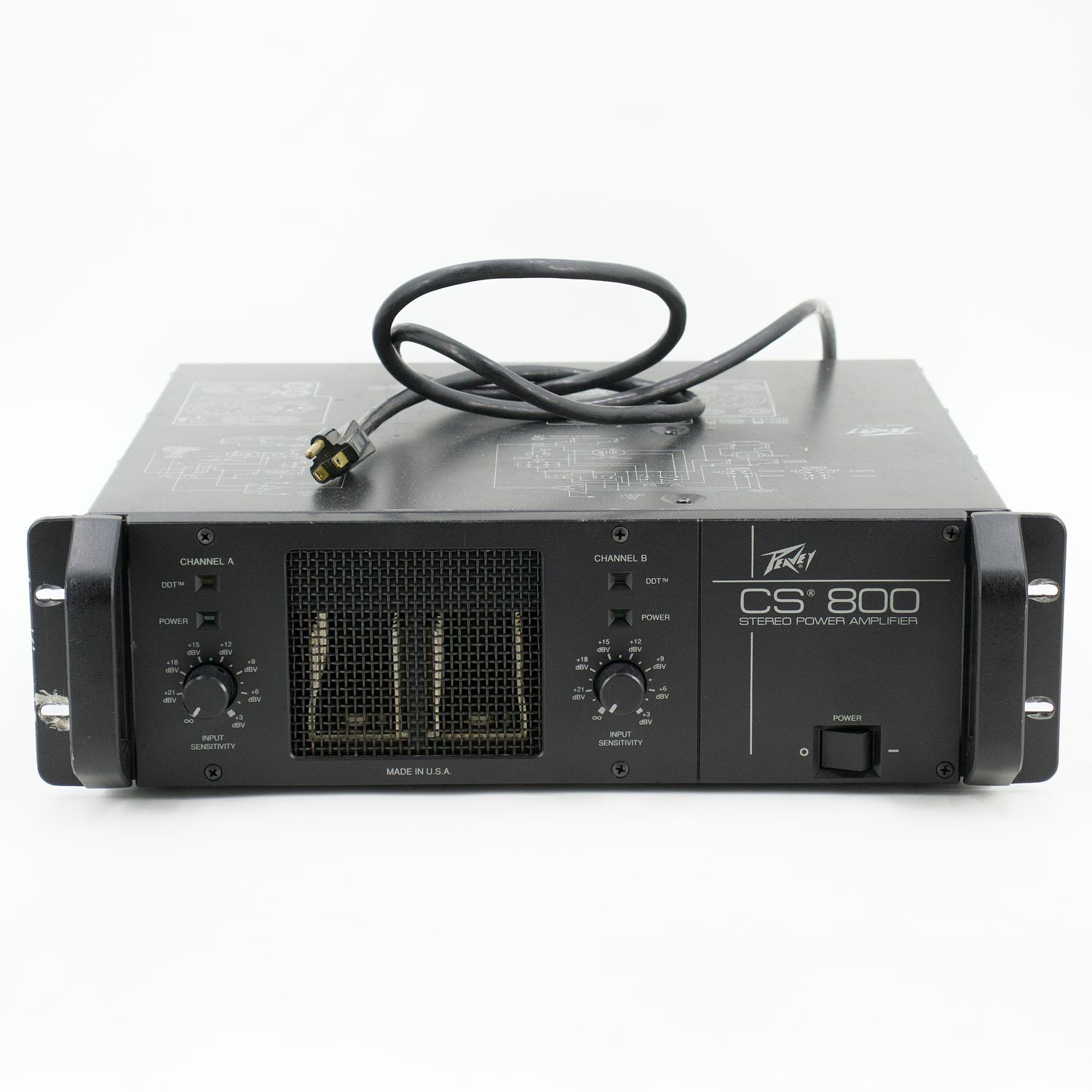 Used Peavey CS-800 Power Amplifier Good Condition