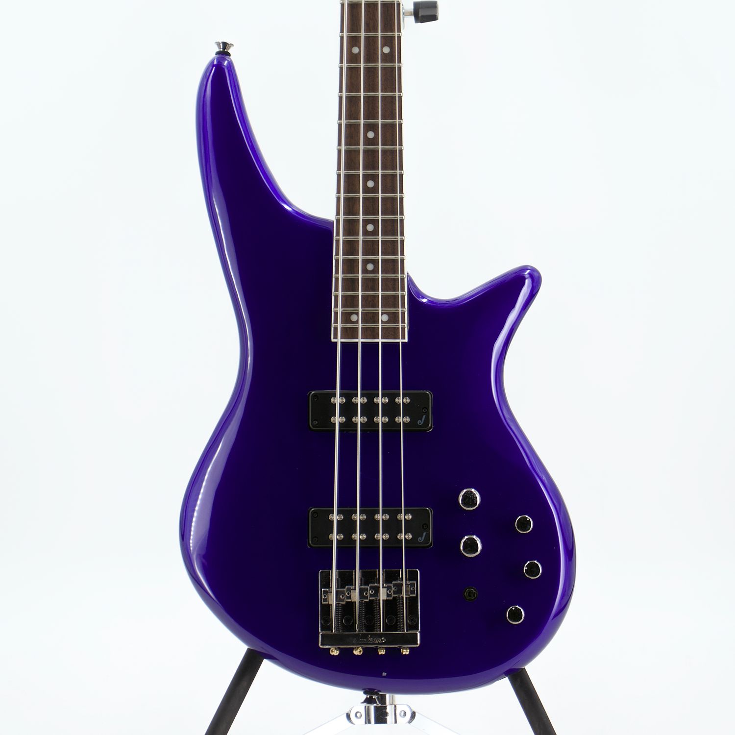 Used Jackson JS Series Spectra Bass JS3 Indigo Blue HH Active/Passive 3-Band EQ Very Good