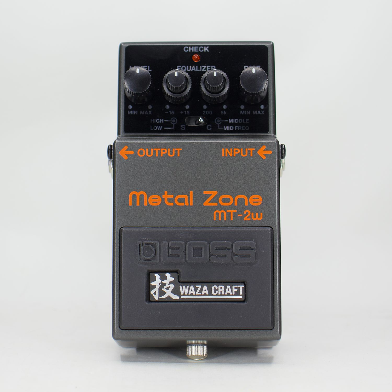 Used Boss MT-2W Waza Craft Metal Zone Distortion Pedal - Excellent Condition