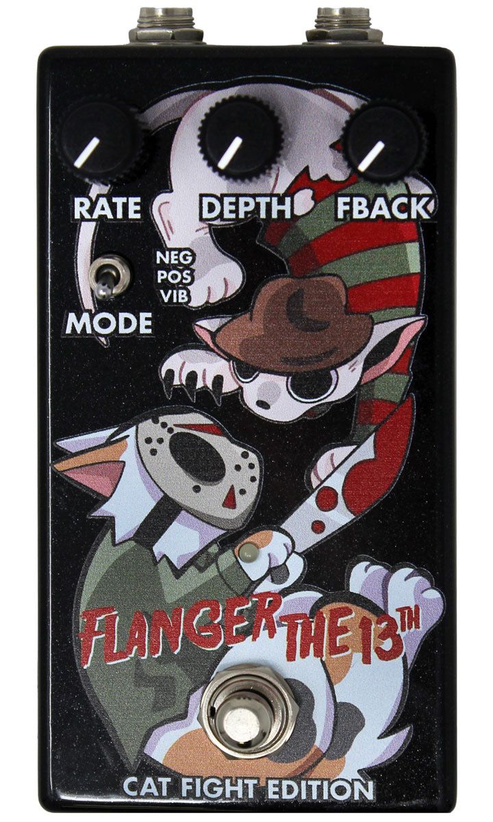 Alexander Pedals: Flanger the 13th: Cat Fight Edition