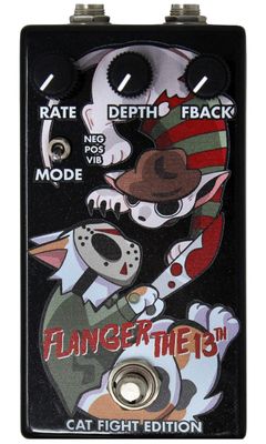 Alexander Pedals: Flanger the 13th: Cat Fight Edition