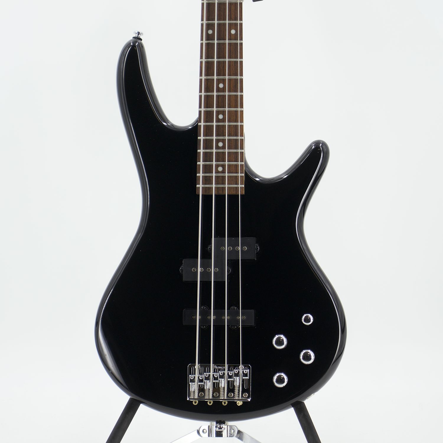 Used Ibanez GSR200 Black Gloss Electric Bass Guitar Very Good Condition