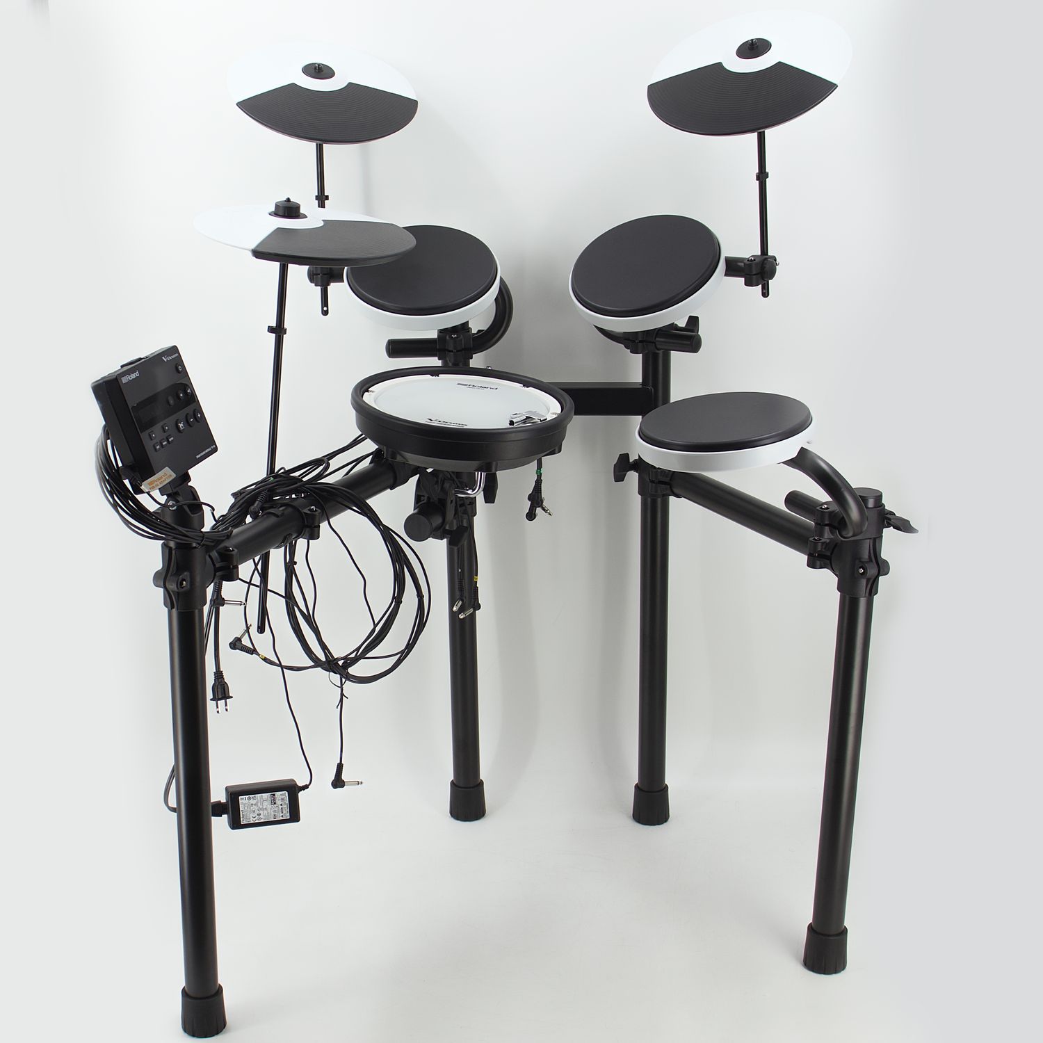 Used Roland TD-02KV V-Drums Electronic Drum Kit - Excellent Condition